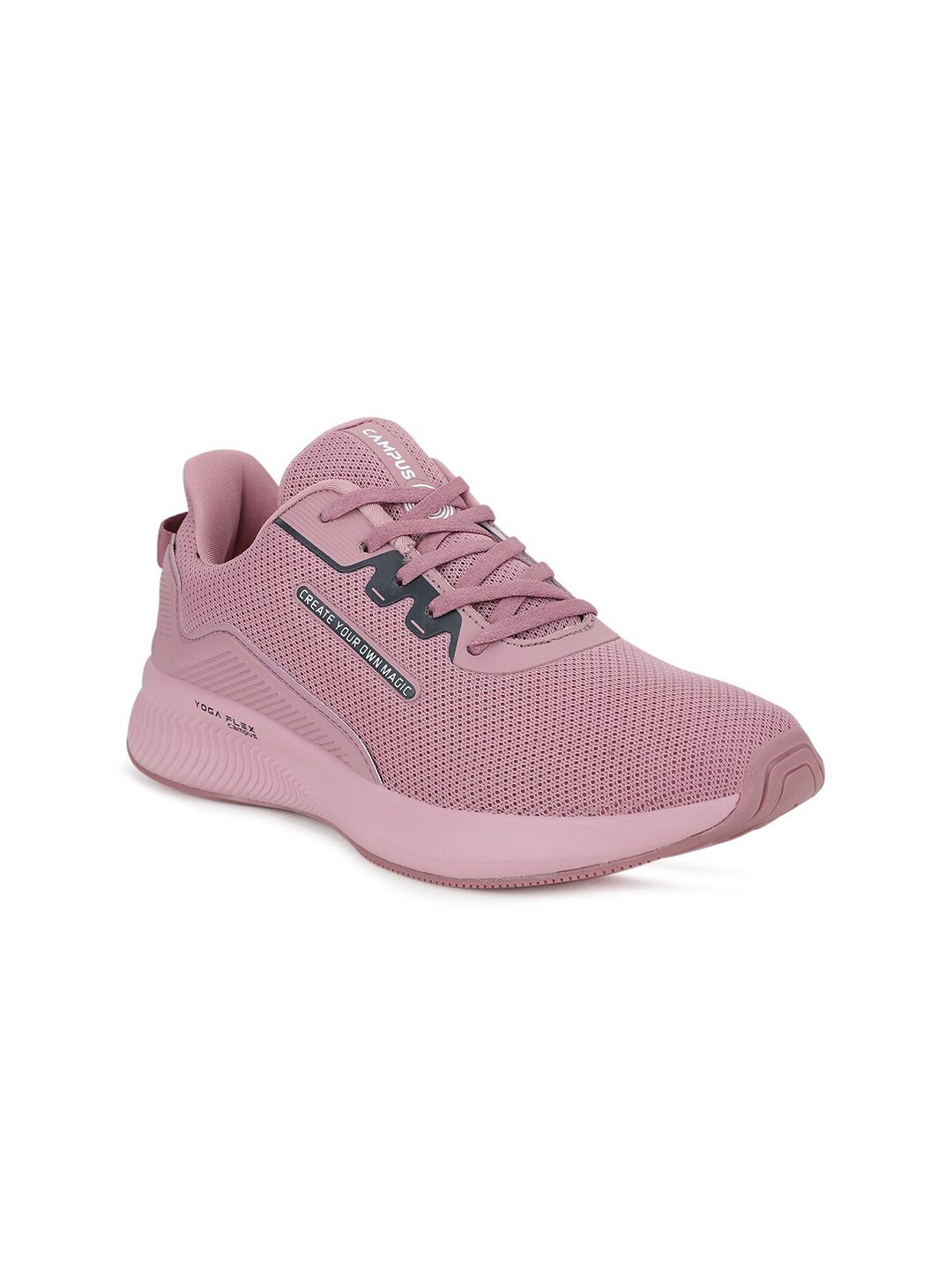 Campus Women Mauve Mesh Running Shoes Price in India