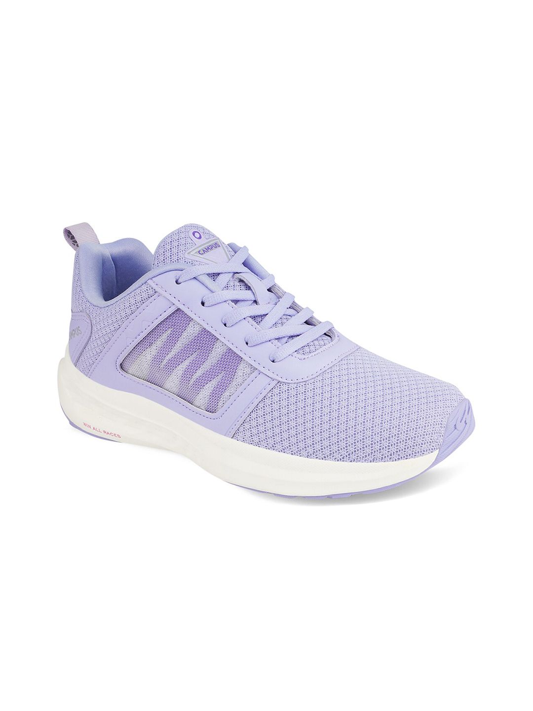 Campus Women Purple Mesh Running Shoes Price in India