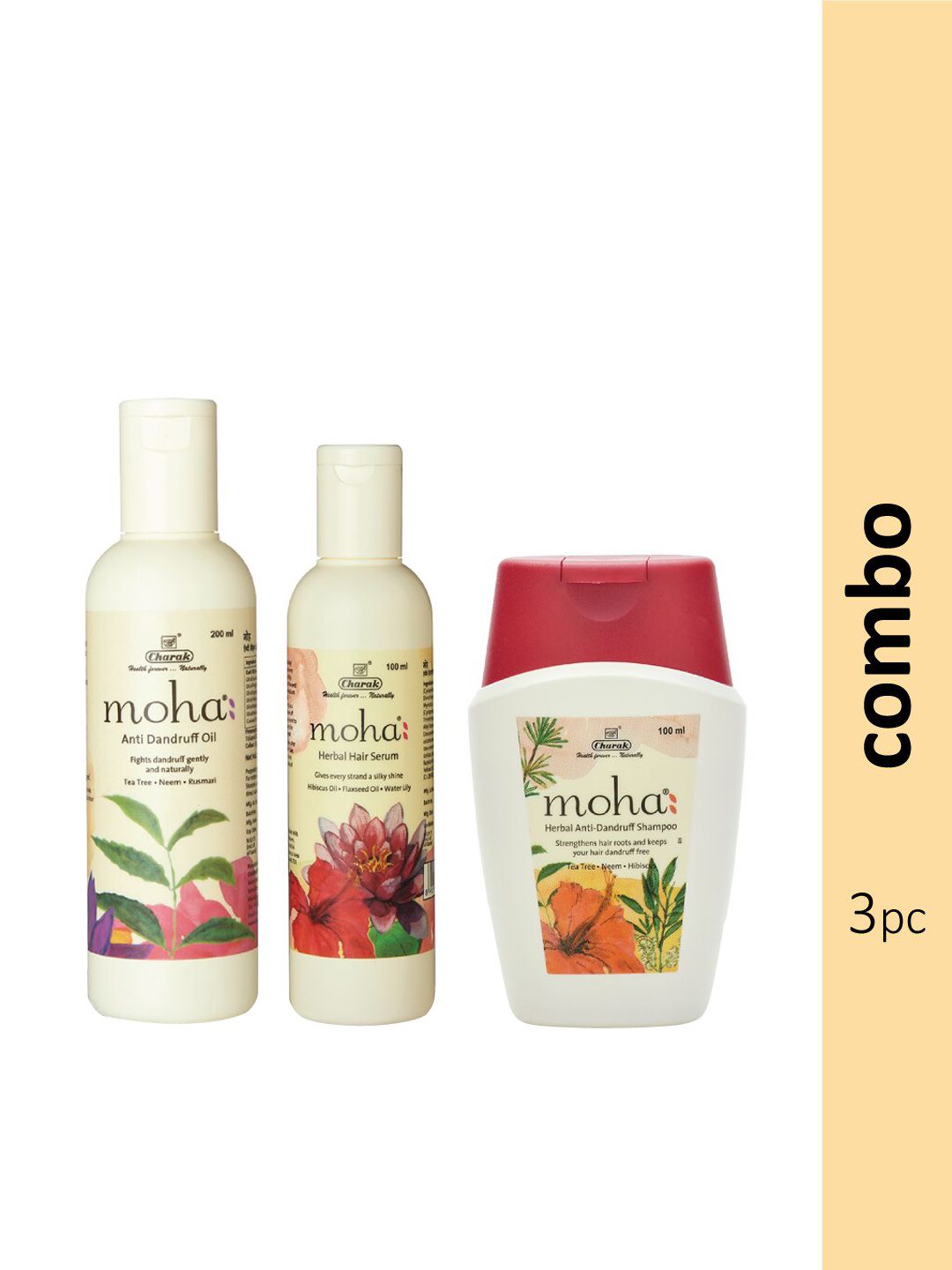 moha Pack of 3 Hair Care Kit Price in India
