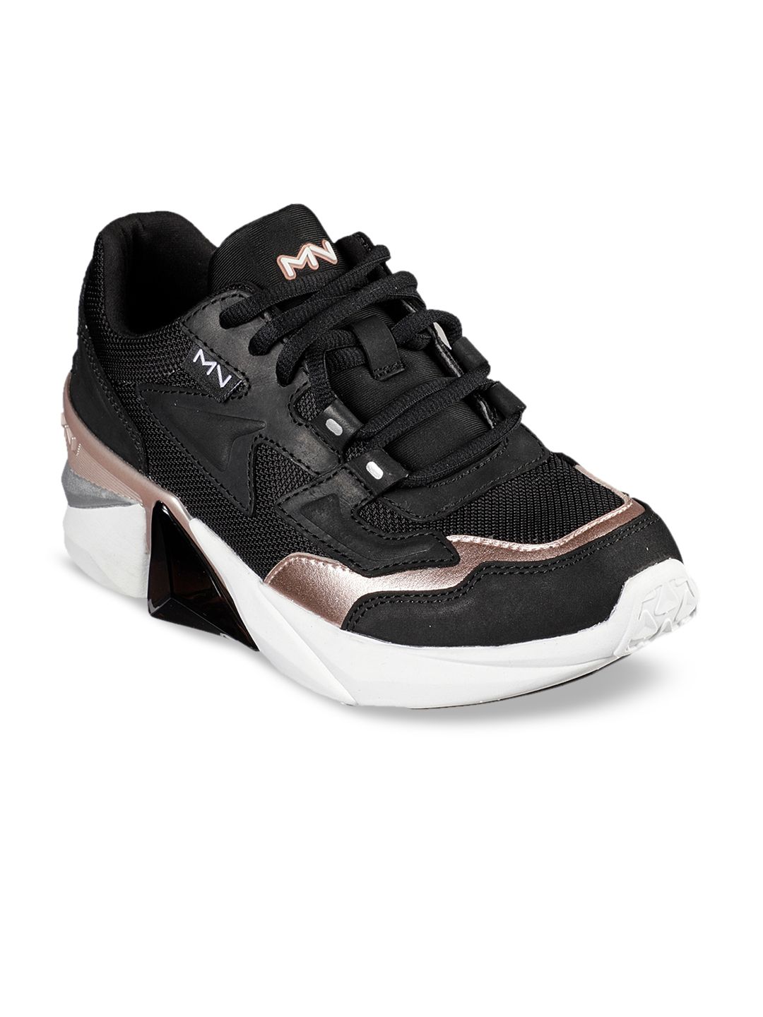 Skechers Women Black Colorblocked Sneakers Casual Shoes Price in India