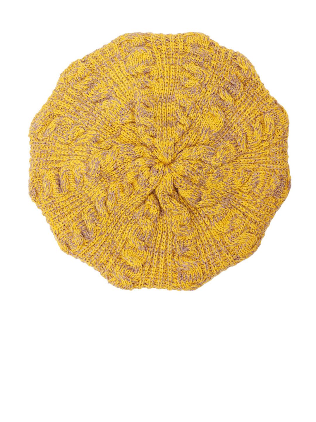 Bharatasya Women Yellow Caps Price in India