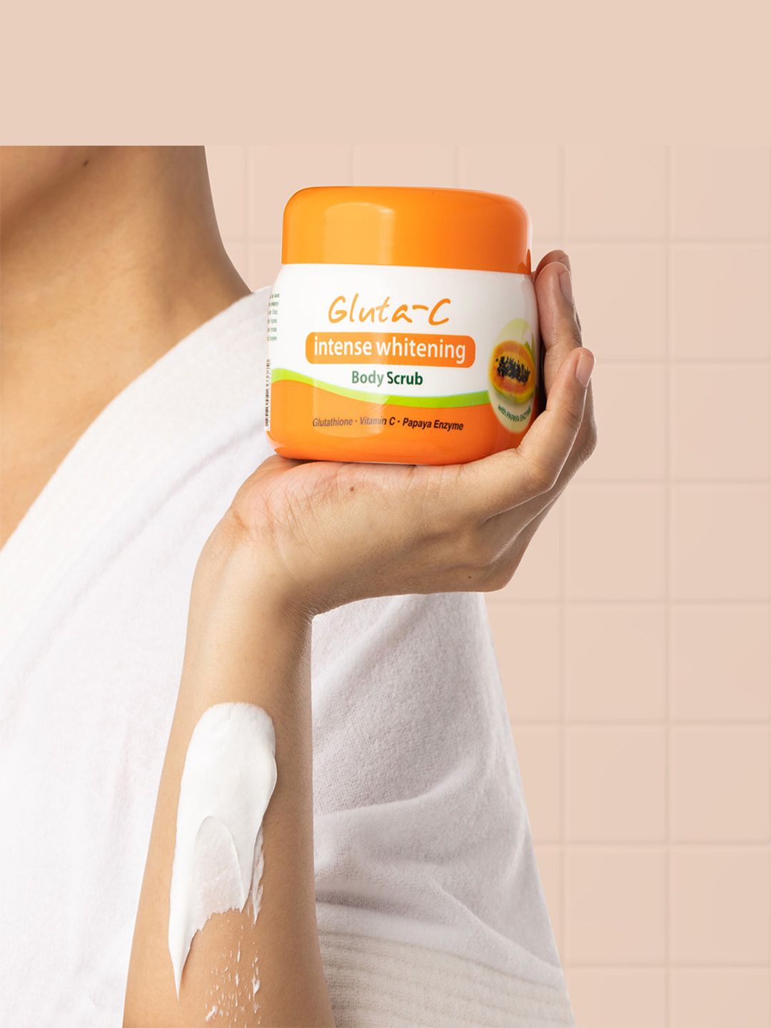 glutathione body scrub price Dr Glow | Brightening Exfoliator Body butter scrub Mild lightening