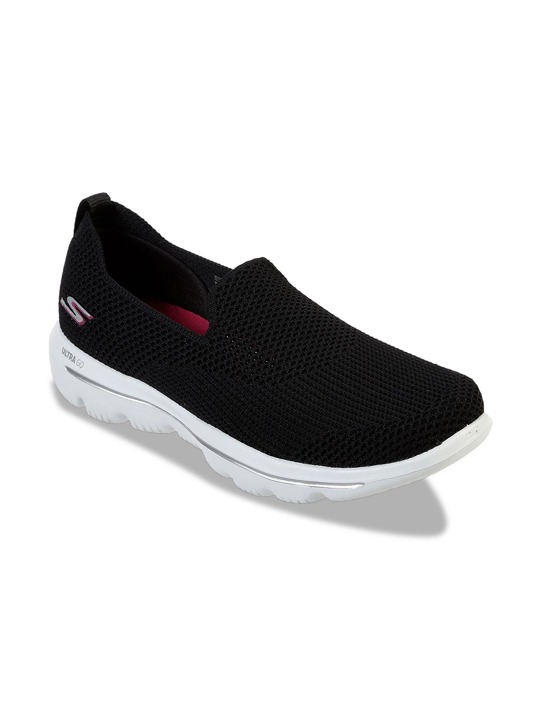 Skechers Women Black & White Evolution Ultra-Endle Walking Sports Shoes Price in India