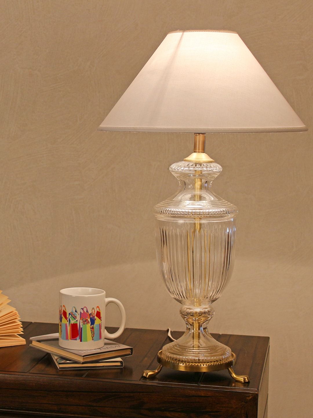 THE LIGHT STORE White Bedside Standard Lamp Price in India