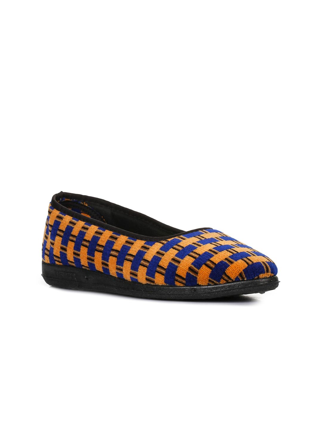 Liberty Women Blue Striped Loafers Price in India