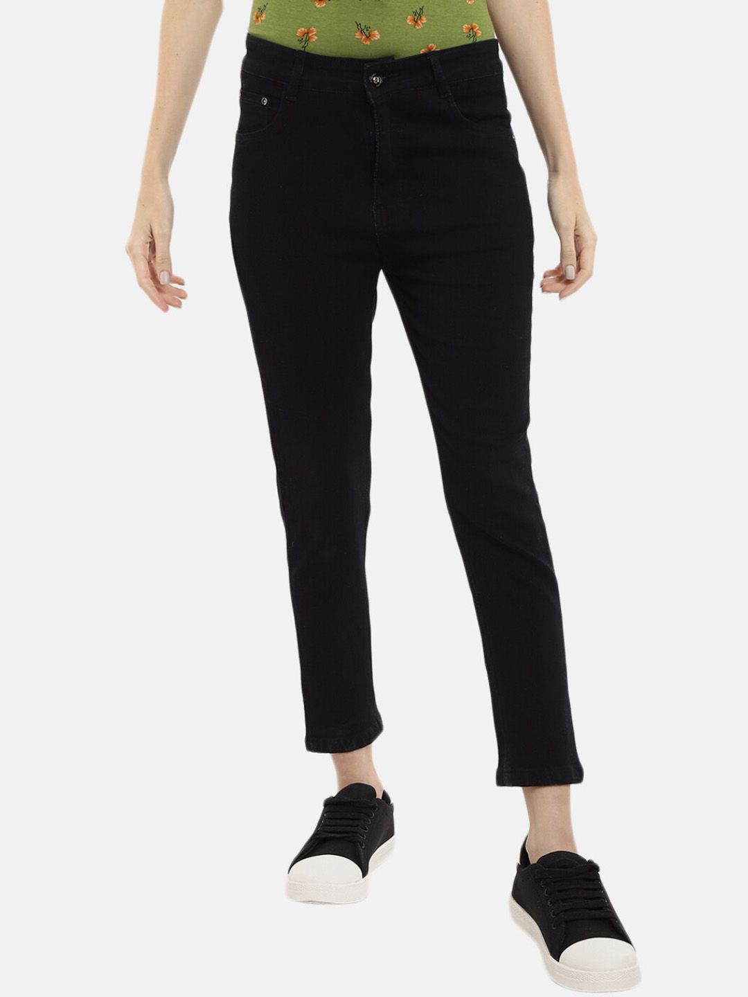 V-Mart Women Black Jeans Price in India