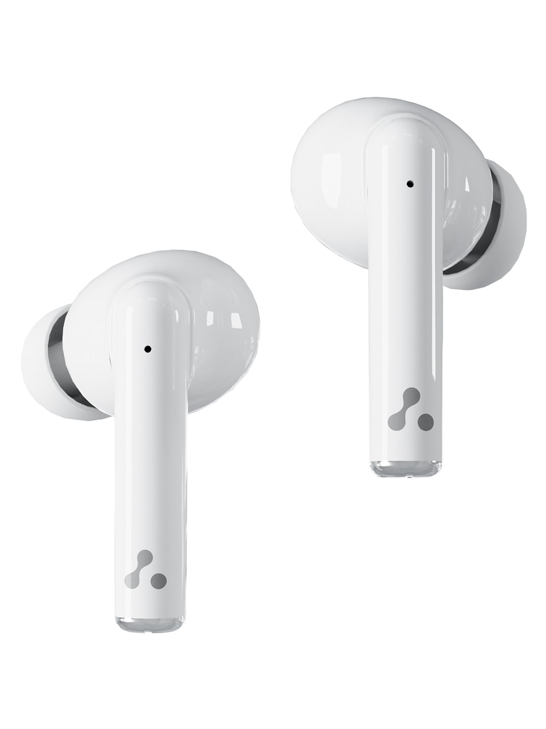 Ambrane Dots Asta Earbuds with Bluetooth V5.1 & IPX4 Water Resistance - White Price in India