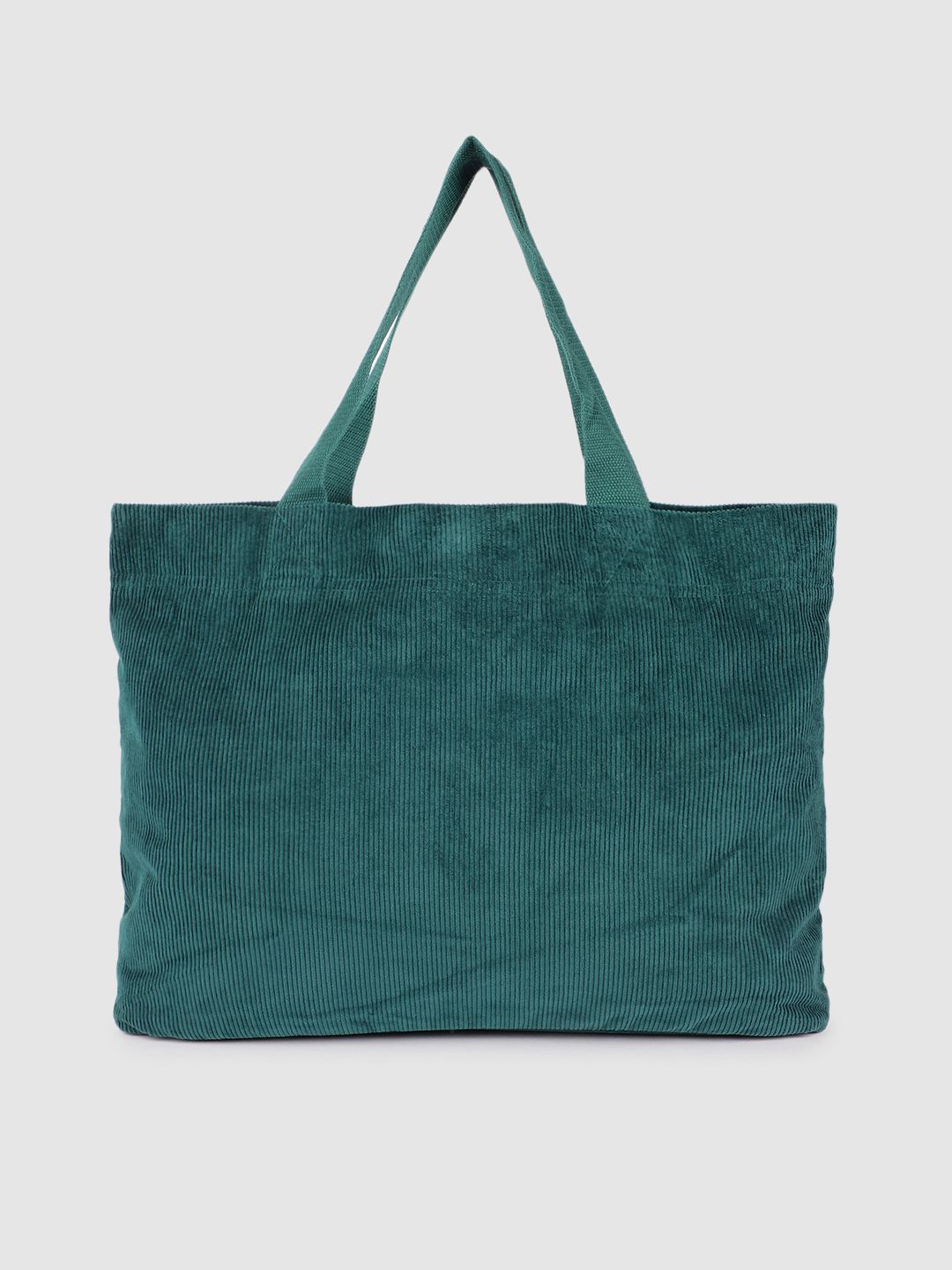 Accessorize Women Teal Structured Tote Bag Price in India