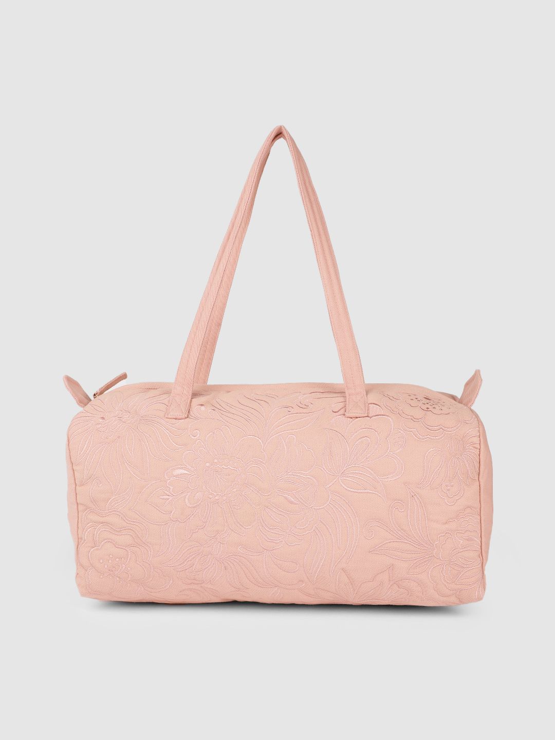 Accessorize Pink Self Design Shoulder Bag Price in India