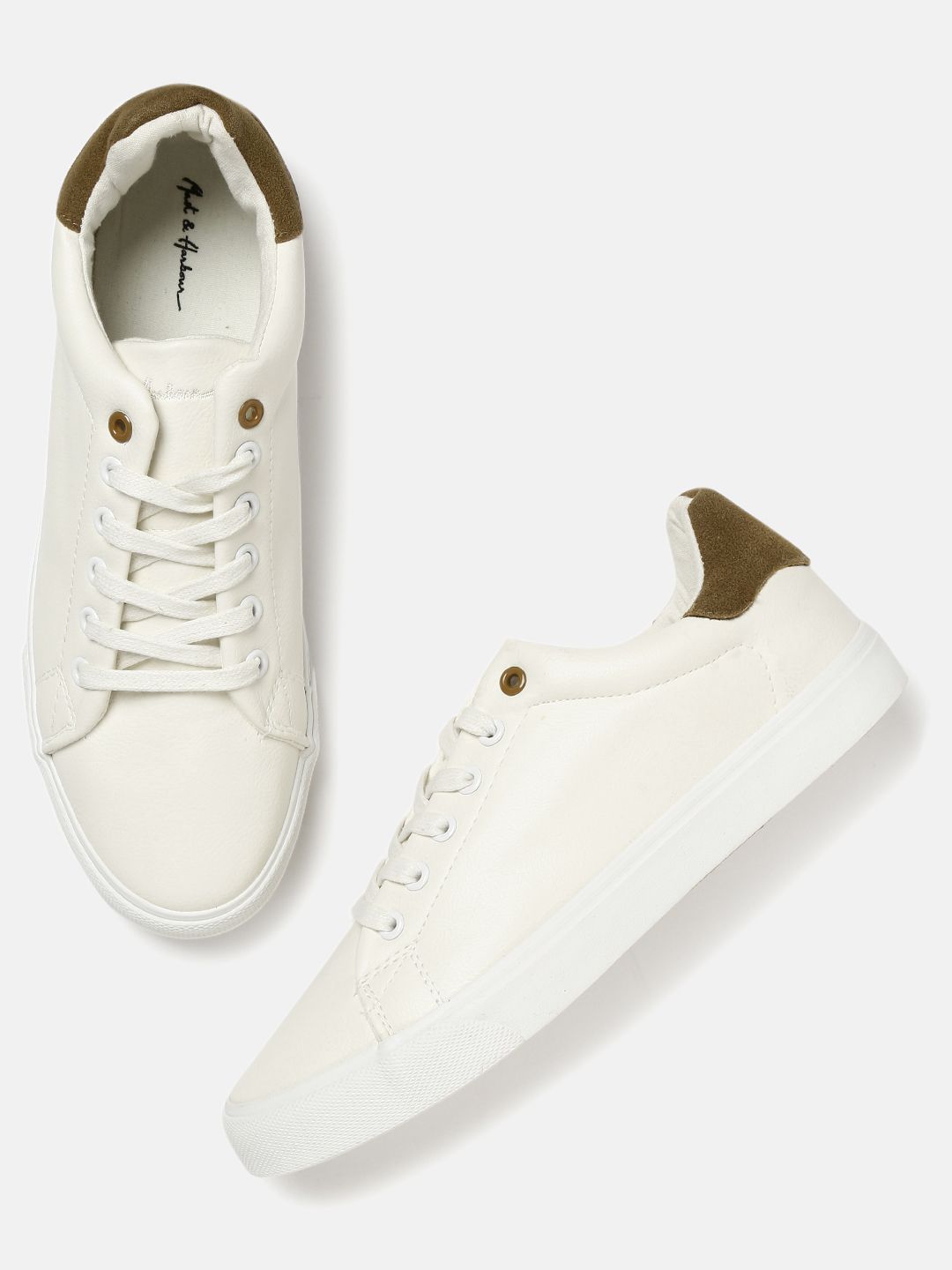 mast and harbour white sneakers