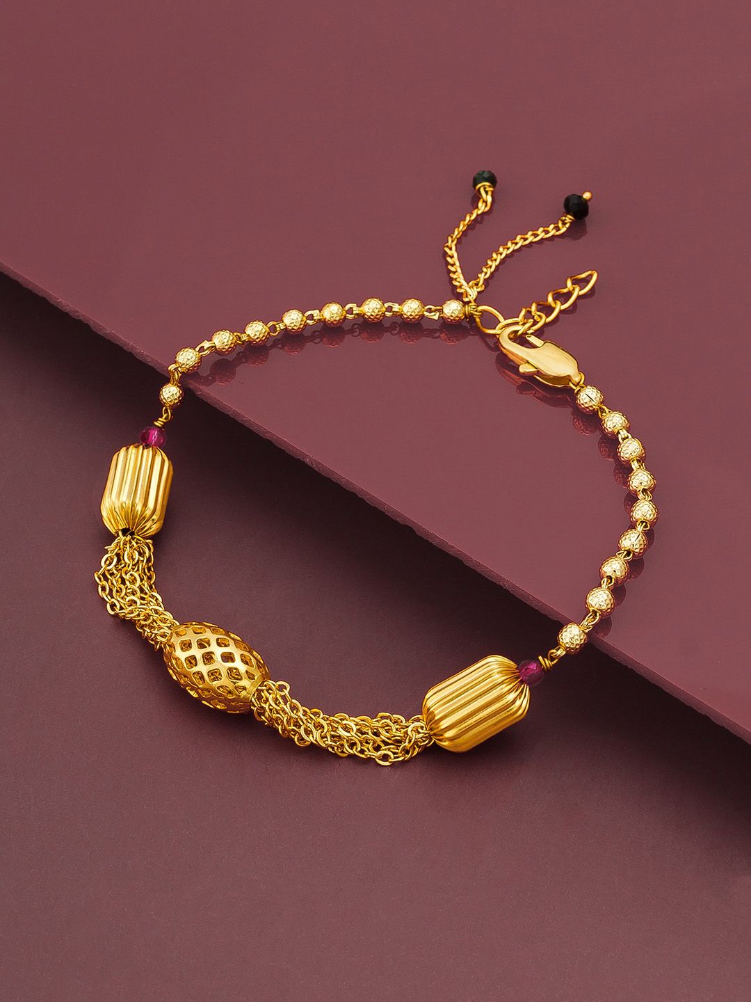 aadita Women Gold Bracelet Price in India