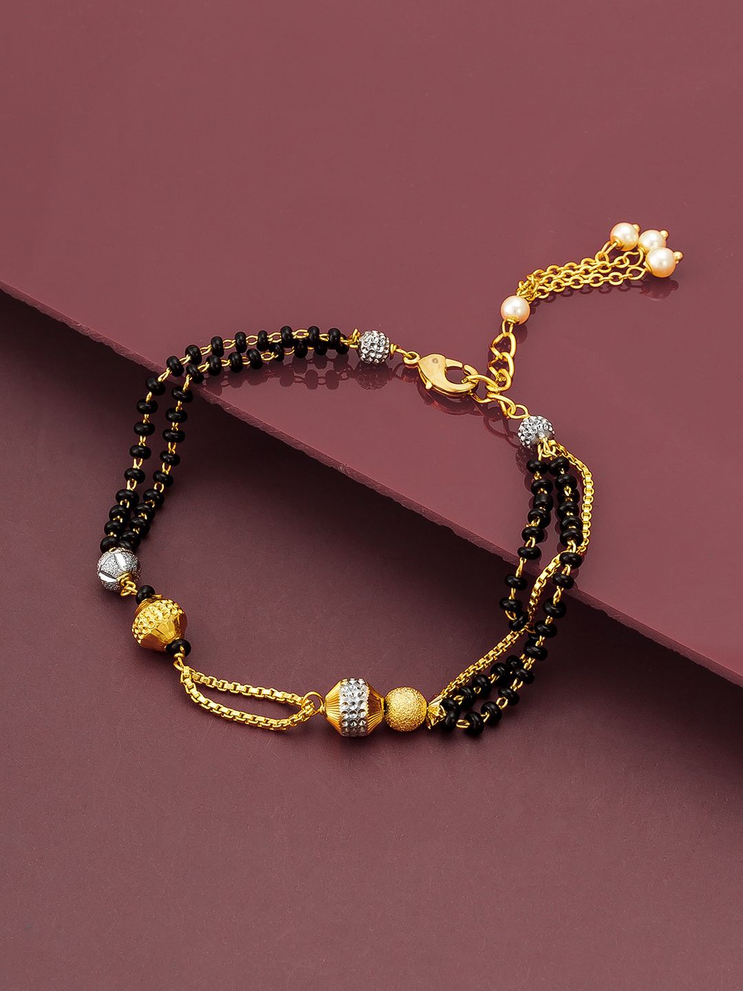 aadita Women Gold Bracelet Price in India