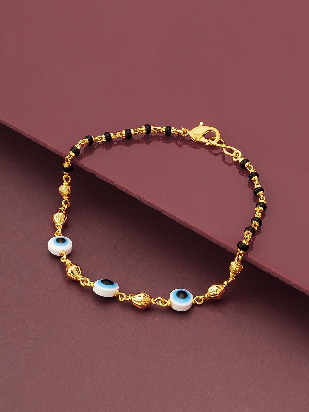 aadita Women Gold Bracelet Price in India