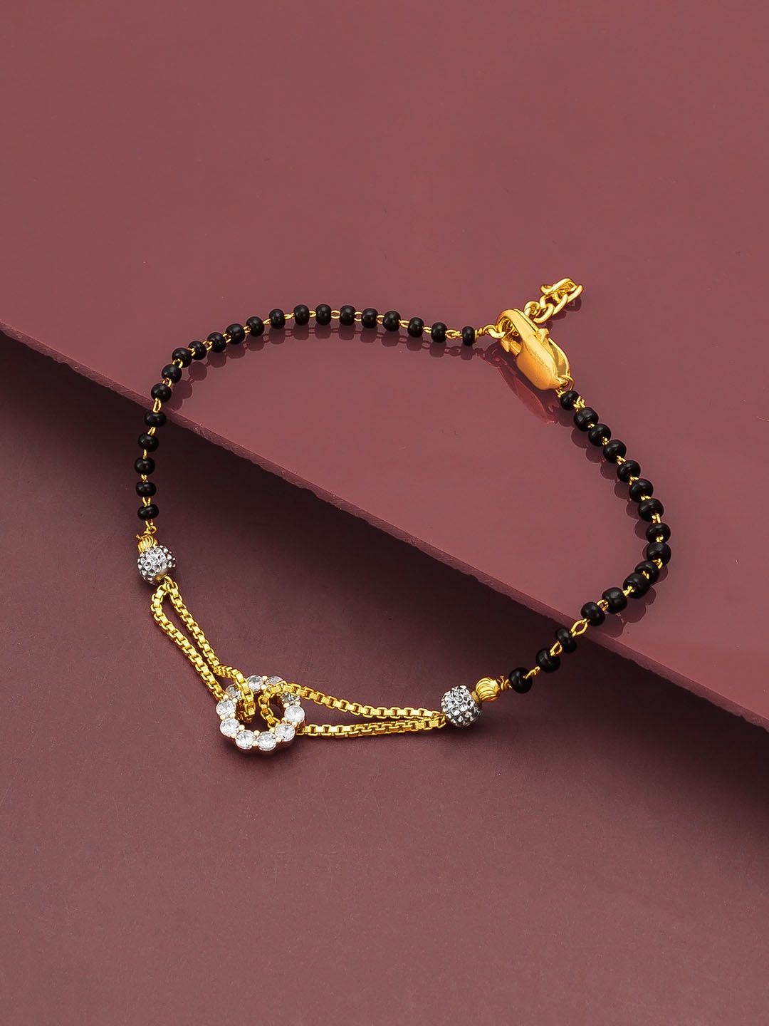 aadita Women Gold Bracelet Price in India