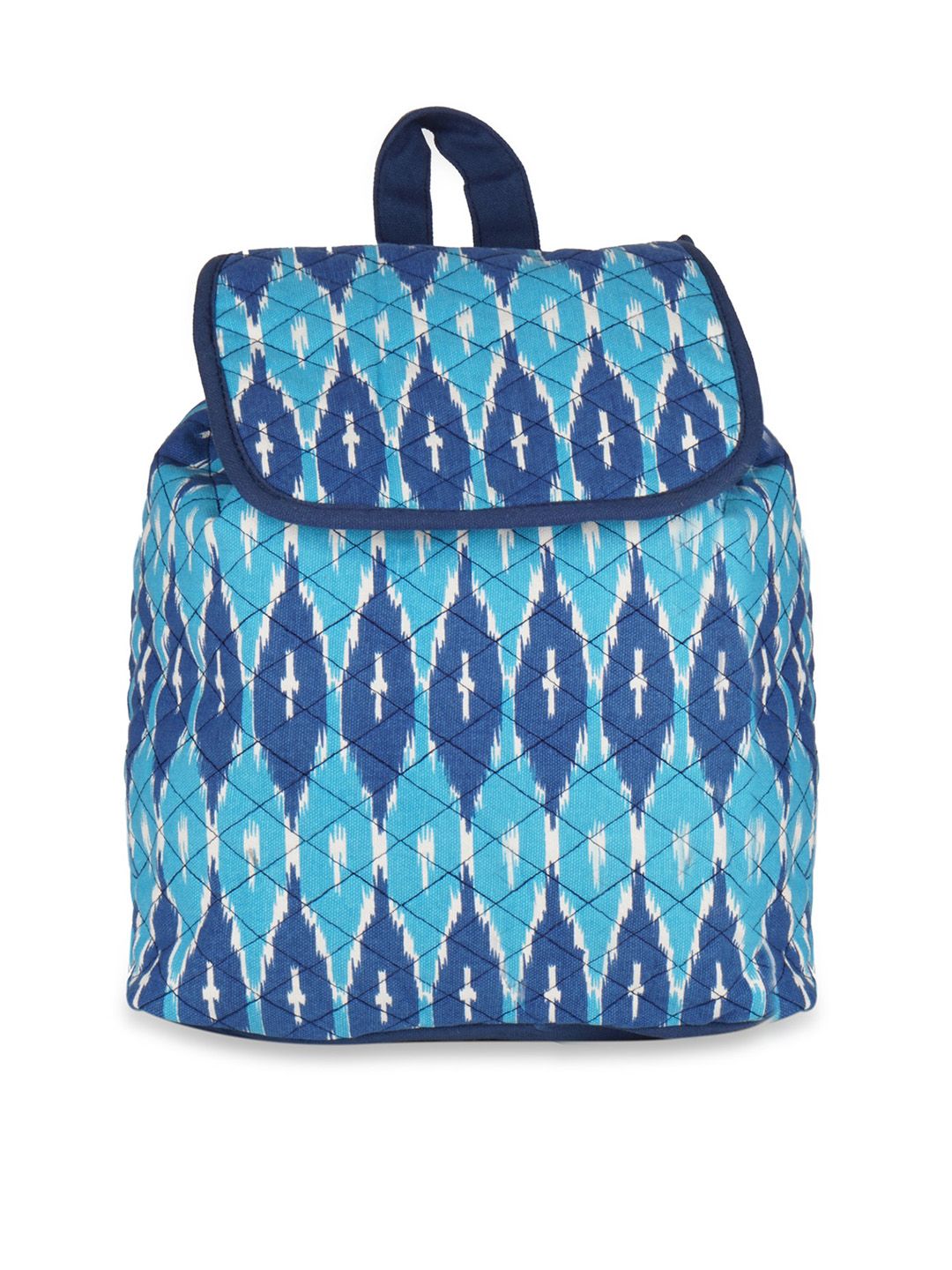 Kanvas Katha Women Blue Backpacks Price in India
