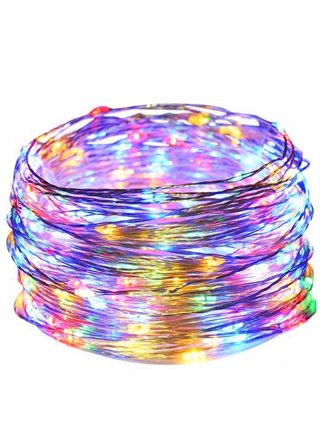 XERGY Multi-Coloured AA Battery Powered Copper Wire LED String Lights- 10 meters Price in India