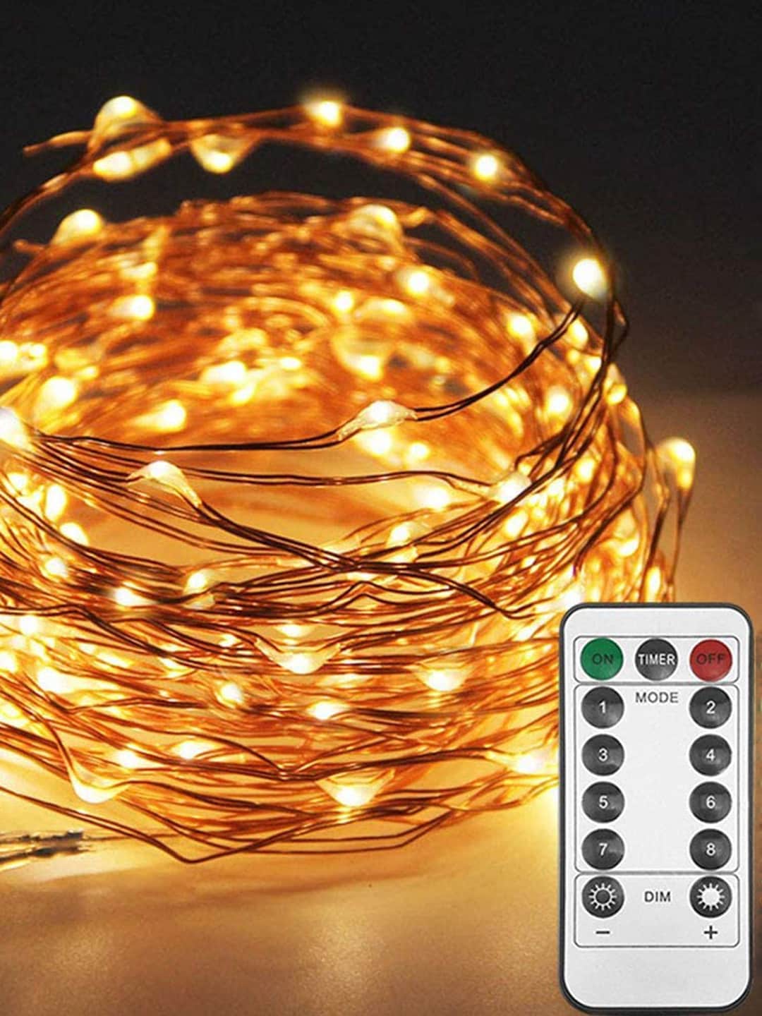 XERGY White Copper Wire String Lights Price in India