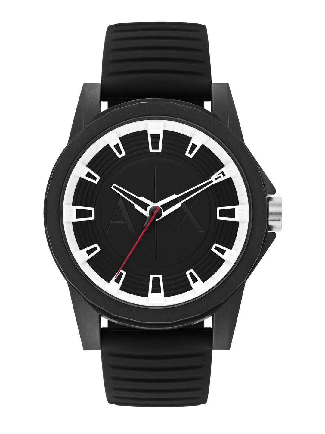 Armani Exchange Armani Exchange Men Black Outerbanks Analogue Watch AX2520