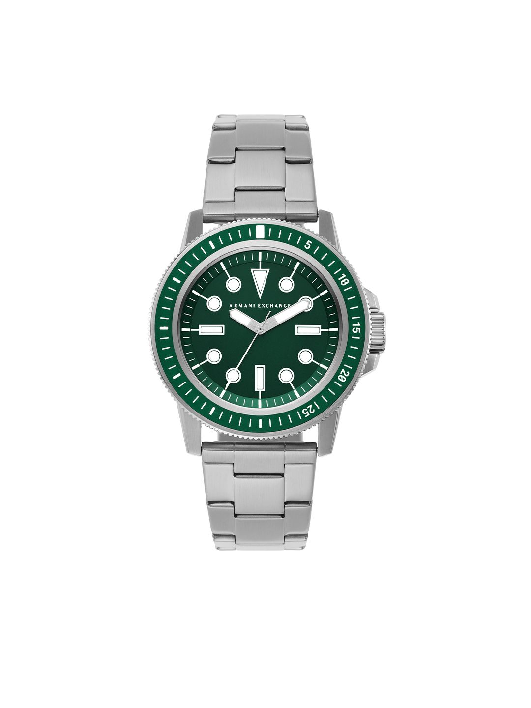 Armani Exchange Men Green Leonardo Analogue Watch AX1860 - Price