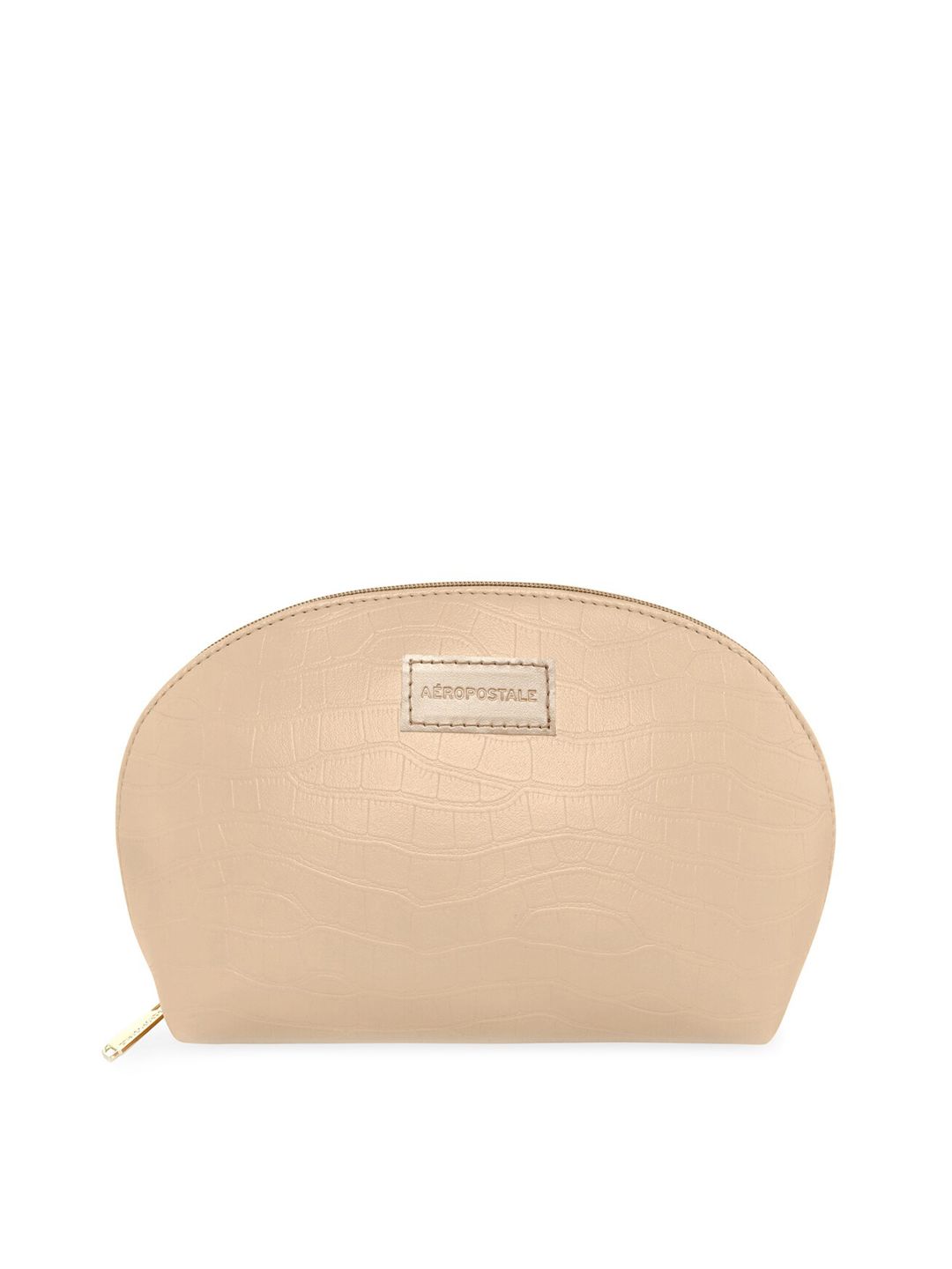 Aeropostale Beige PU Bowling Sling Bag with Bow Detail Price in India