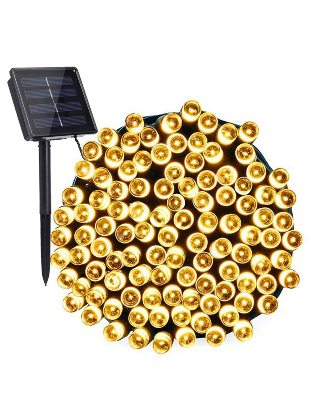 XERGY Off White Solar Powered 120 LED String Light for Outdoor Decoration Price in India