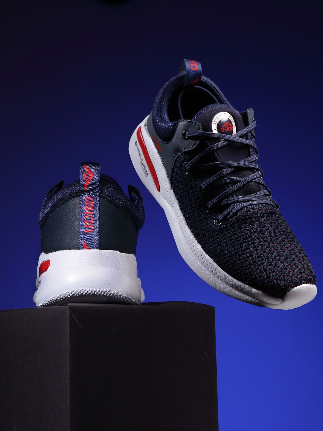 ASIAN Men Navy Blue Sneakers