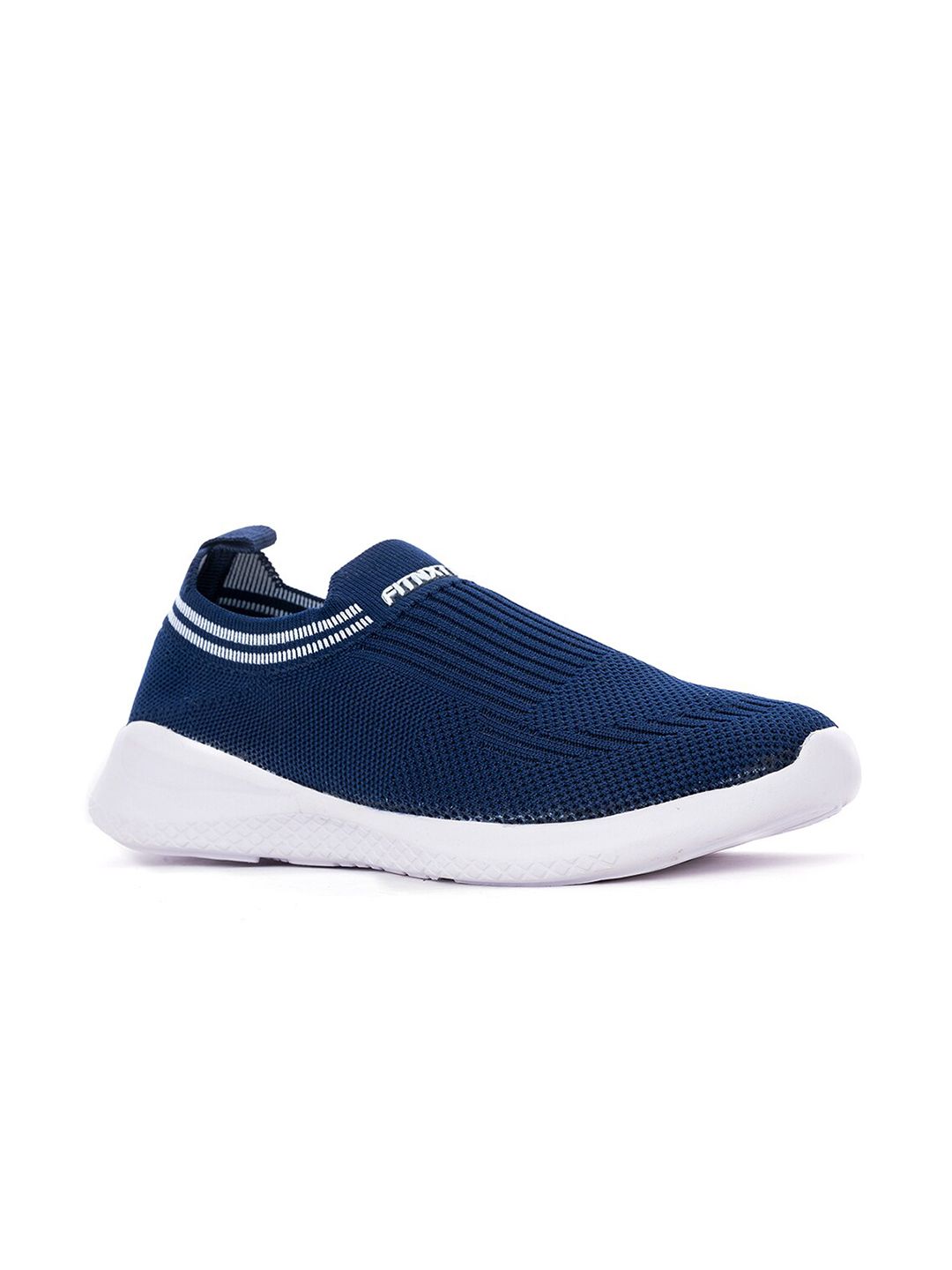 Khadims Women Navy Blue Textile Walking Non-Marking Shoes Price in India