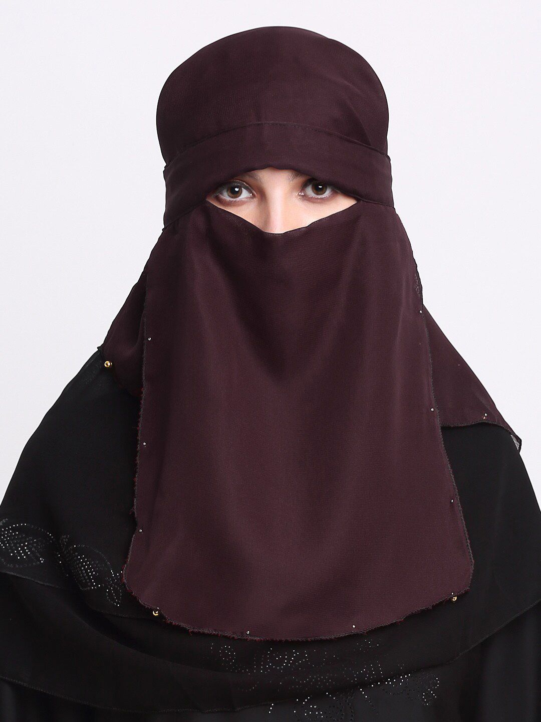 KLOTTHE Women Maroon Scarves Price in India