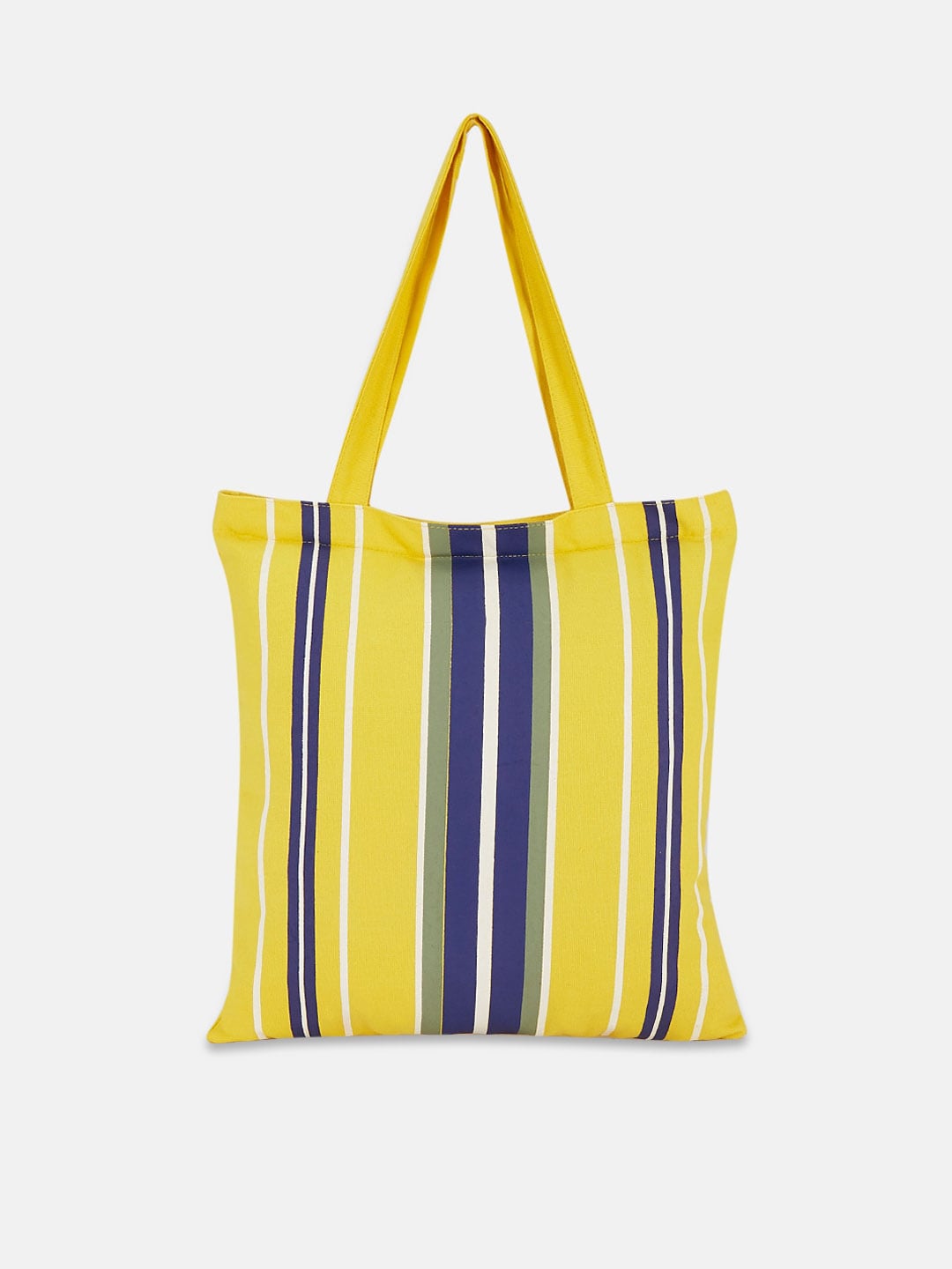Forever Glam by Pantaloons Lavender Striped Shopper Tote Bag Price in India