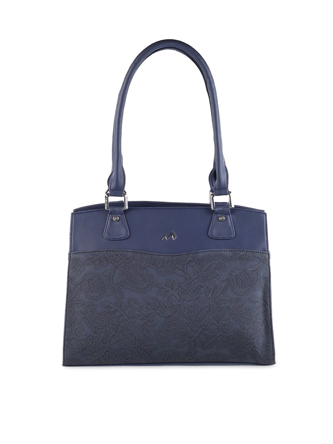 Metro Blue PU Structured Shoulder Bag Price in India