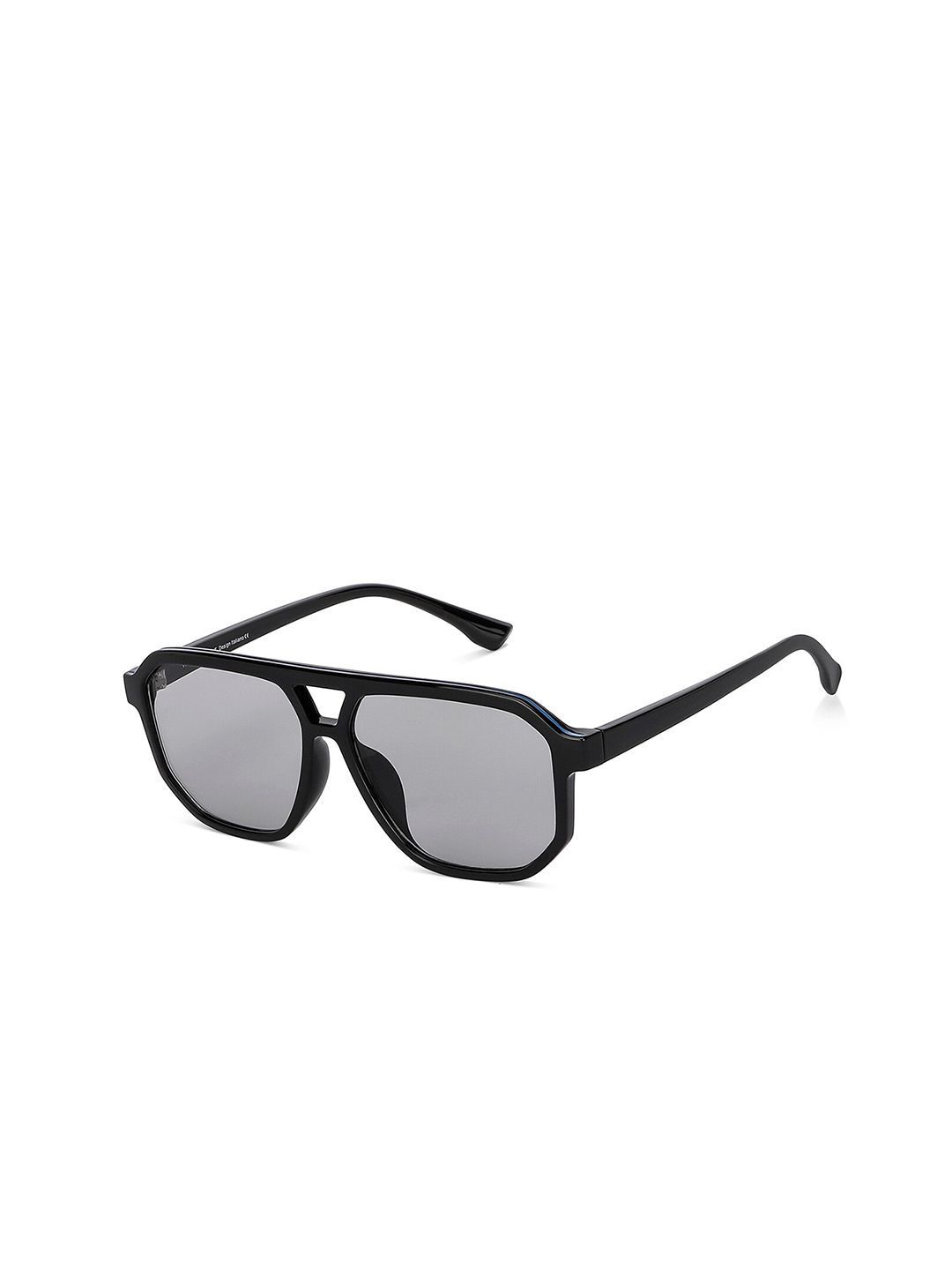 Vincent Chase by Lenskart Unisex Grey Lens & Black Other Sunglasses with UV Protected Lens