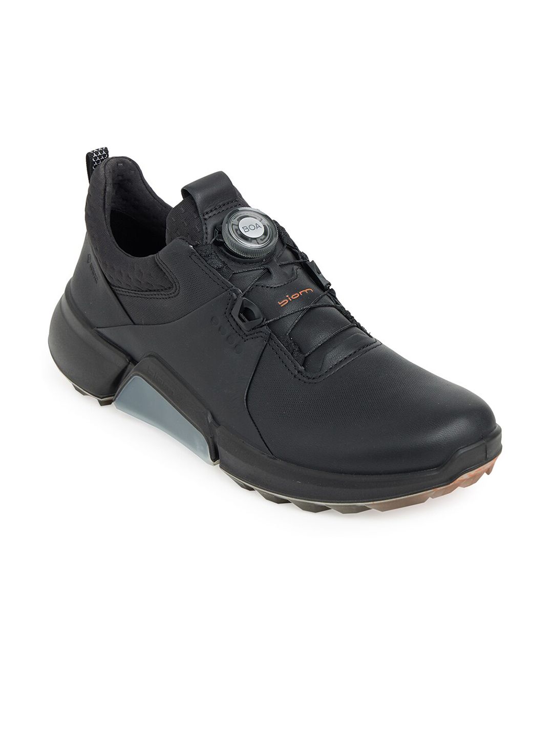 ECCO Women Black Hybrid Performance Leather Golf Non-Marking Shoes Price in India