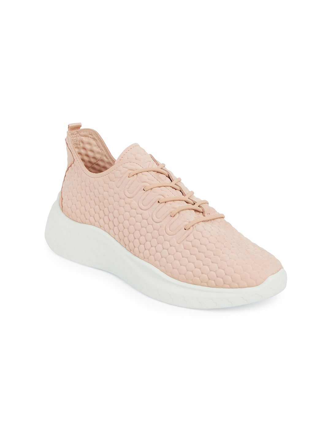 ECCO Women Pink Athleisure Leather Walking Non-Marking Shoes Price in India