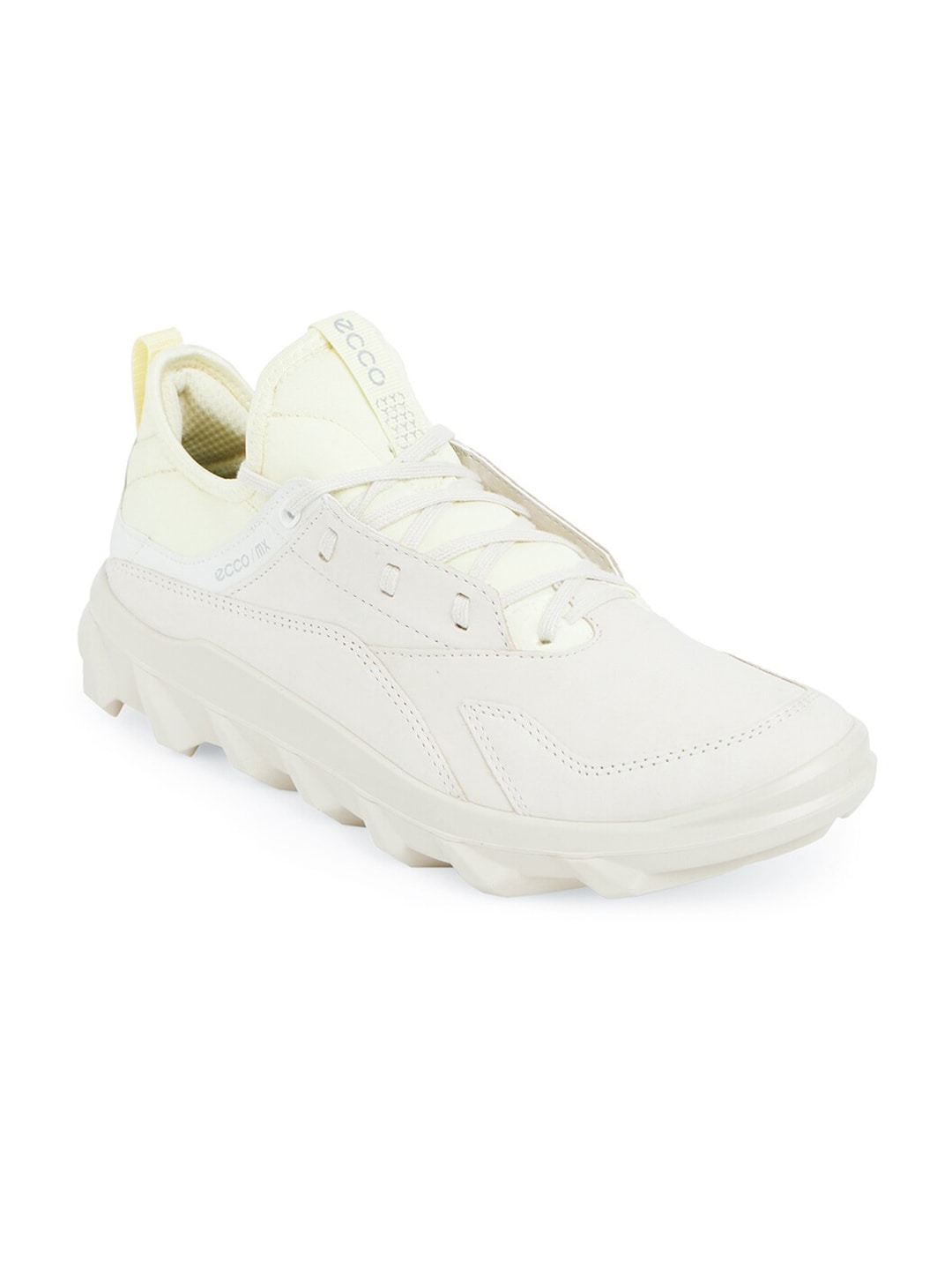 ECCO Women White Leather Vitality Running Non-Marking Shoes Price in India