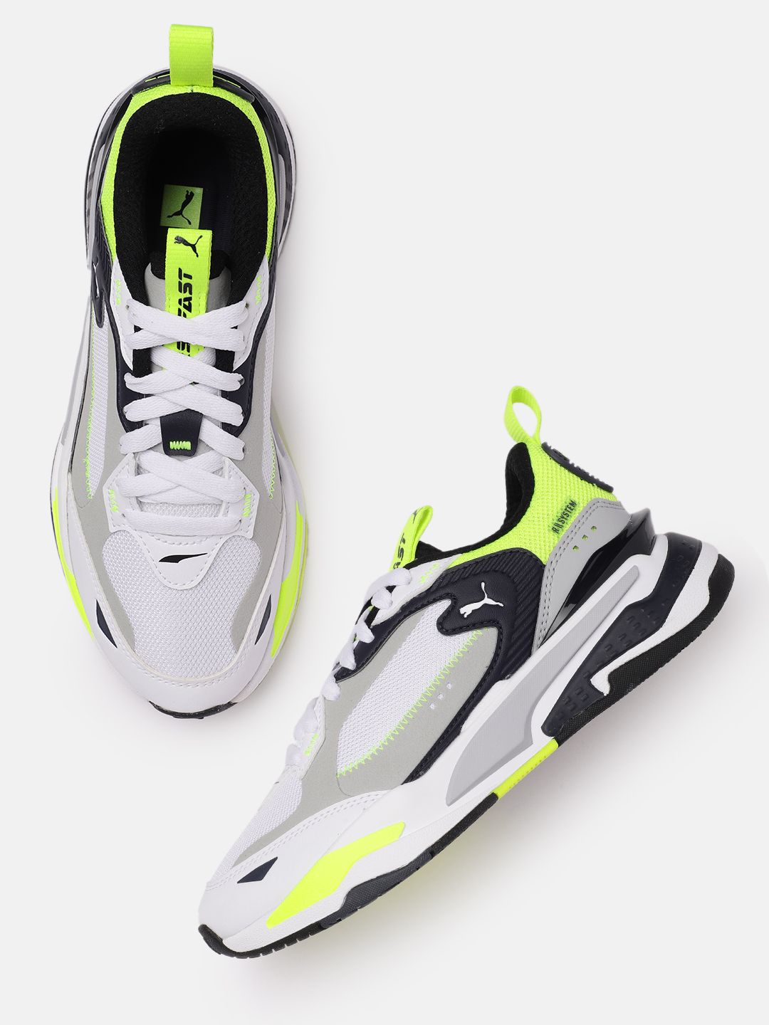 Puma Unisex White RS-Fast Limiter Sneakers Price in India