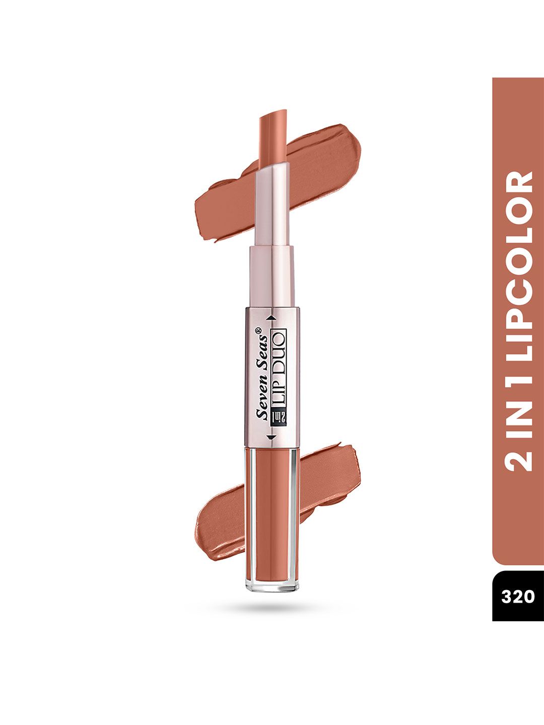 Seven Seas 2 In 1 Liquid With Stick Lipstick - 320 SEPA SKIN1