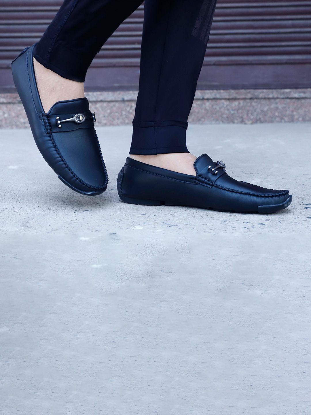 aadi Men Black Derbys