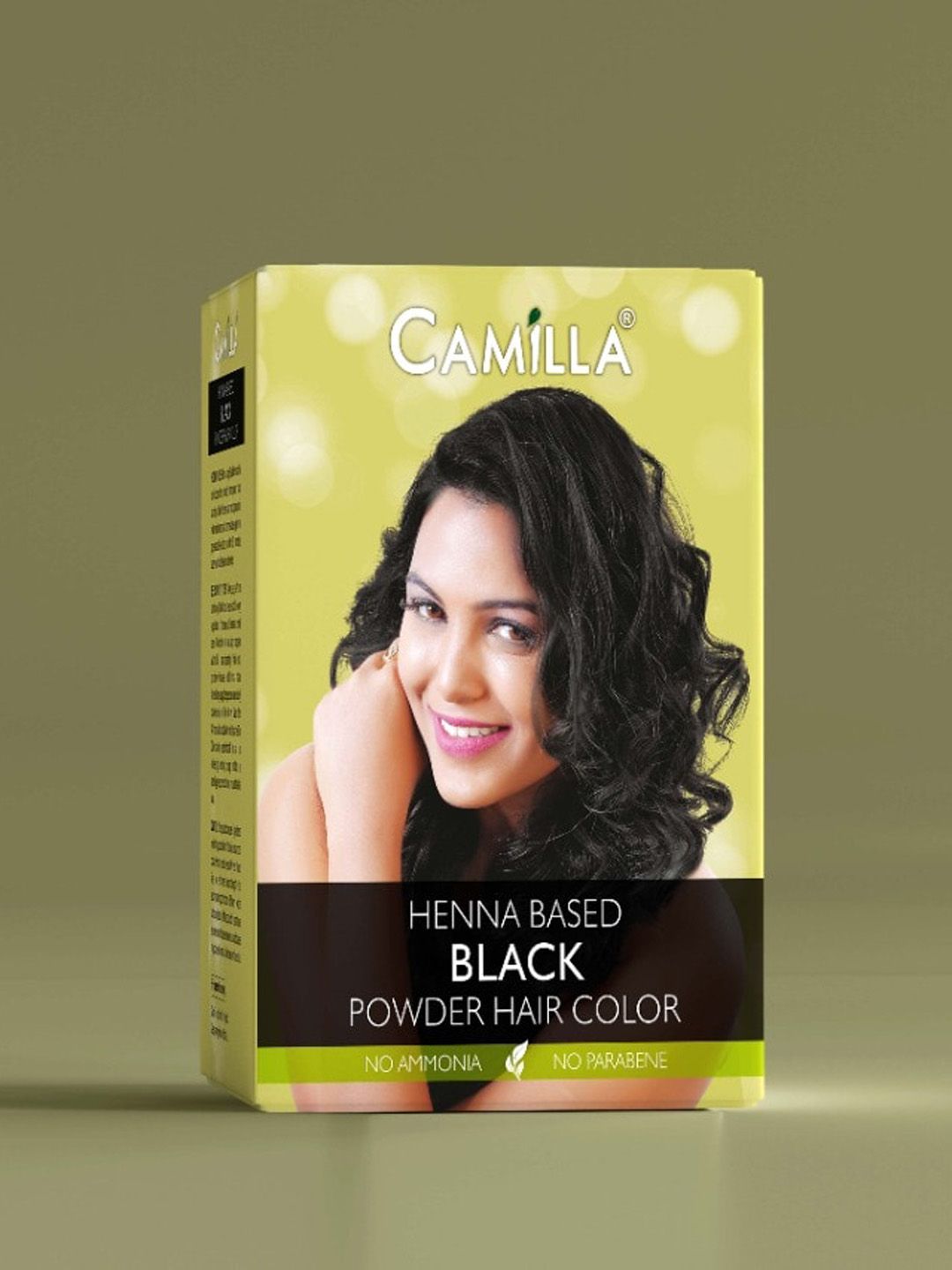 CAMILLA No Ammonia Henna Based Powder Hair Colour 25 g - Black