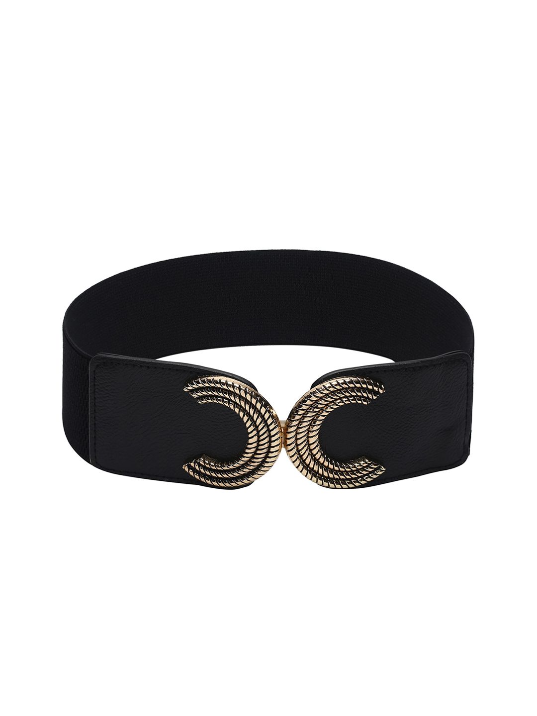 CRUSSET Women Black & gold Toned Belt Price in India