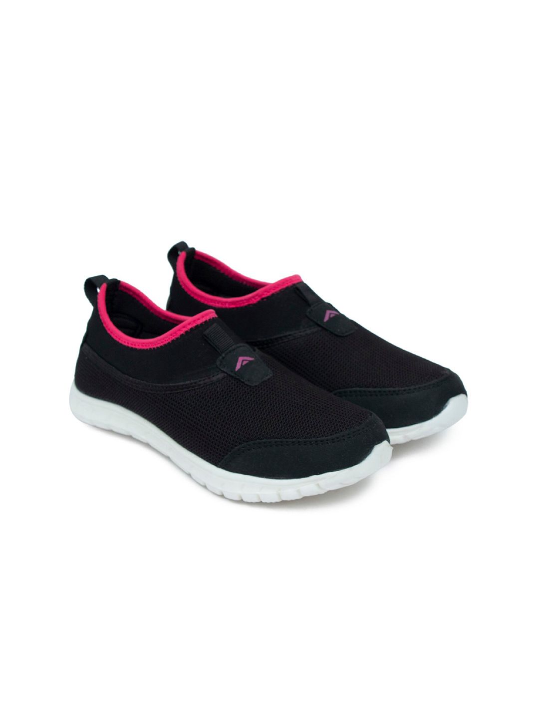 ASIAN Women Black Slip-On Sneakers Price in India