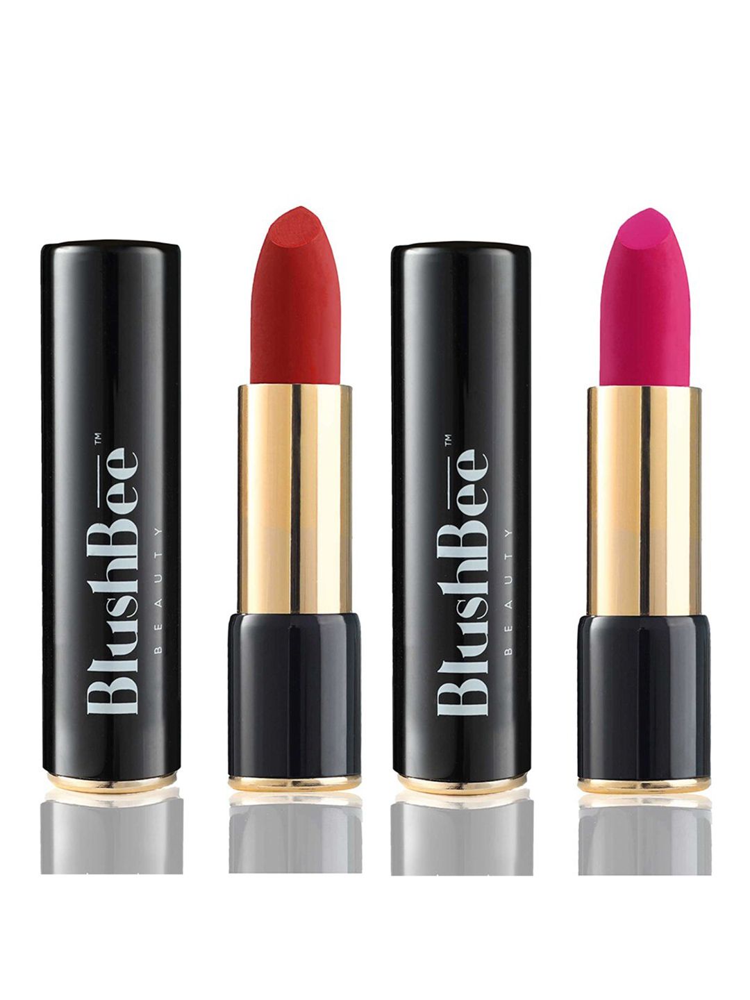 BlushBee Beauty Women Pack Of 2 Organic Lipstick Price in India