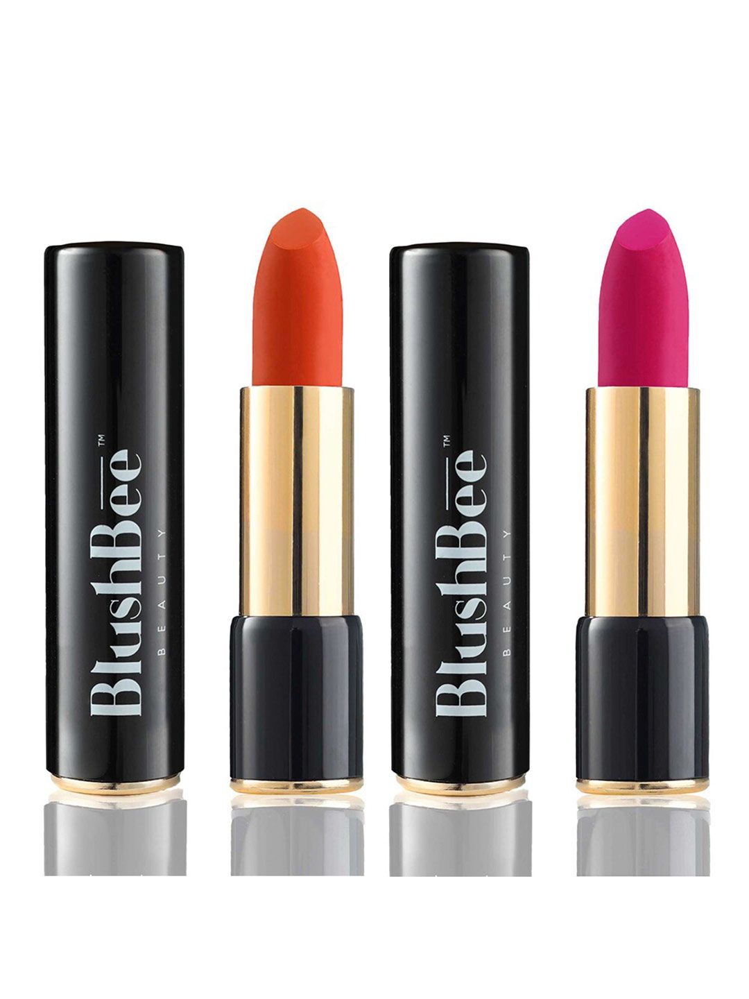 BlushBee Beauty Women Pack Of 2 Organic Lipstick Price in India