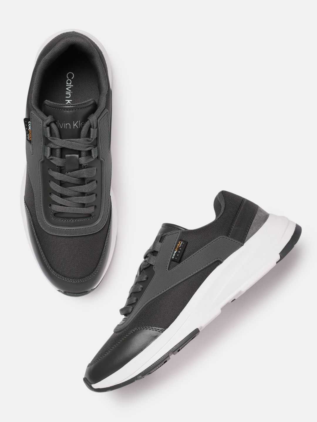 Calvin Klein Men Grey Sneakers