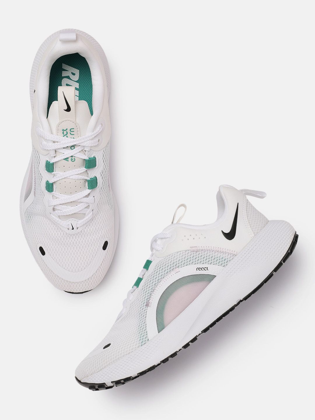 Nike Women White React Escape Run 2 Road Running Shoes Price in India