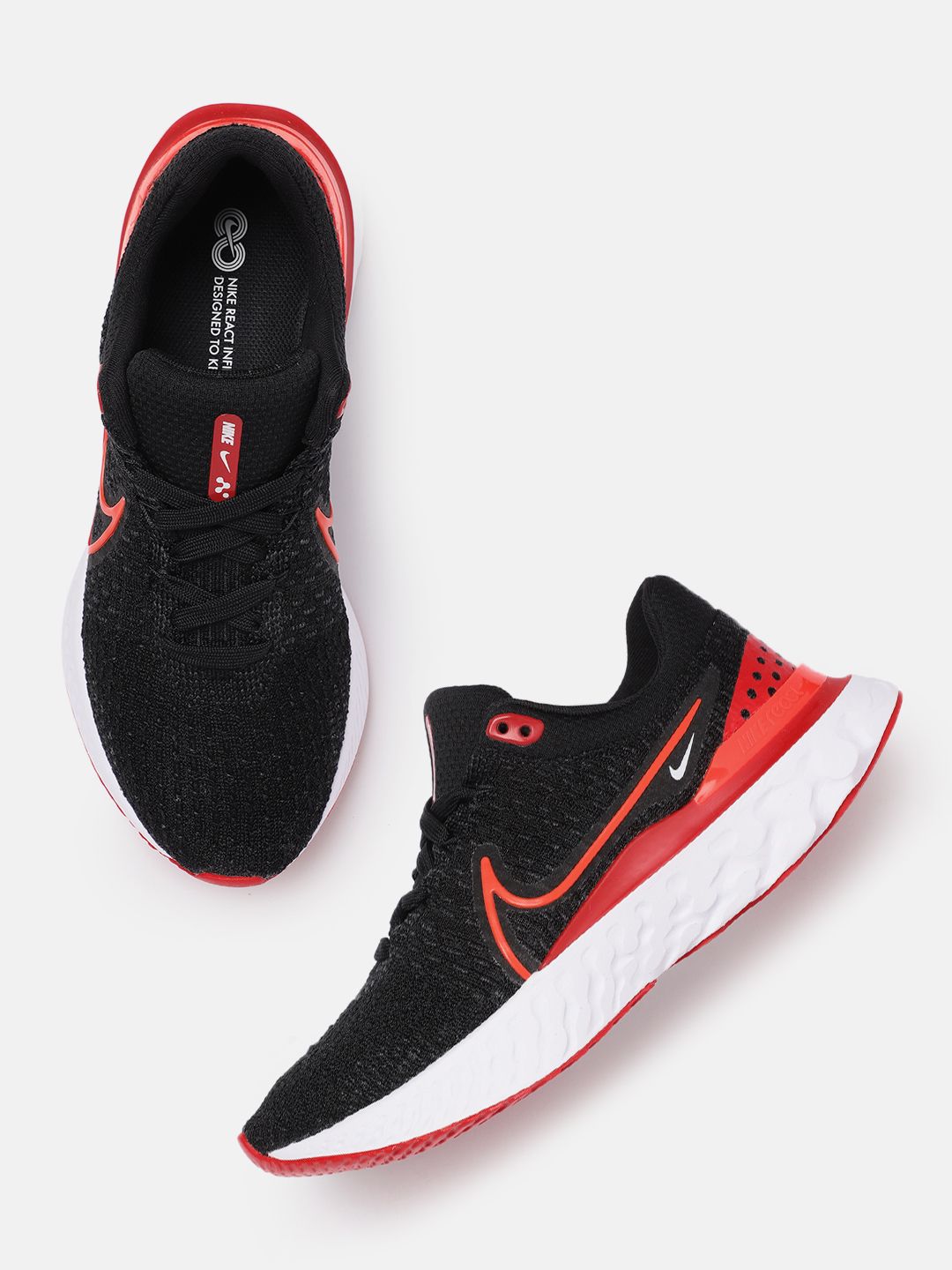 Nike Women Black REACT INFINITY FK 3 Running Shoes Price in India