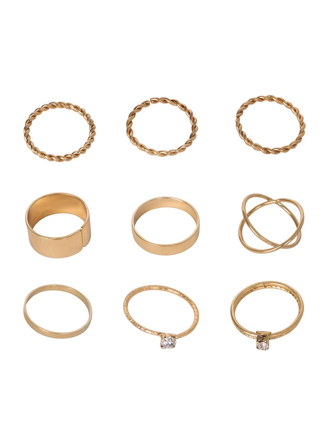 FabAlley Ring Set Of 6 Price in India