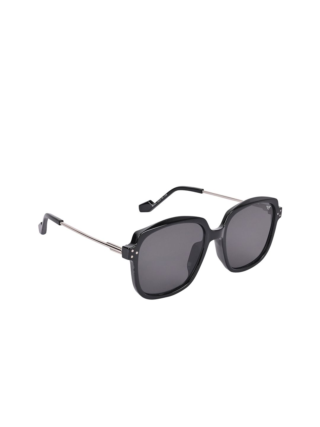 Voyage Unisex Black Lens & Black Square Sunglasses with UV Protected Lens Price in India