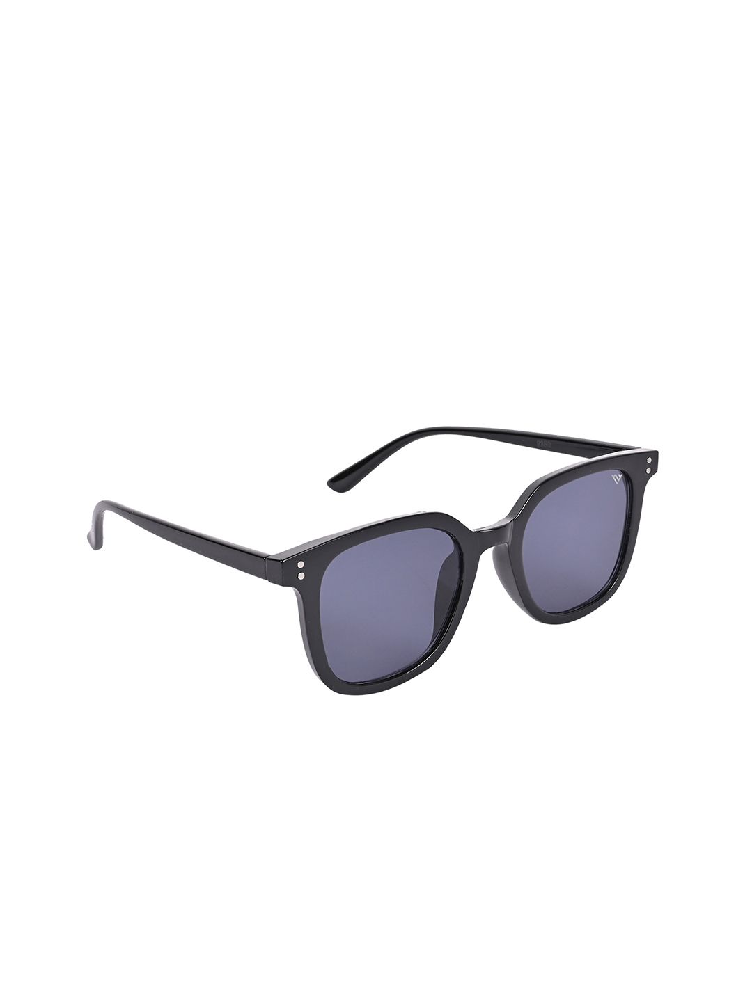 Voyage Unisex Black Lens & Black Wayfarer Sunglasses with UV Protected Lens Price in India