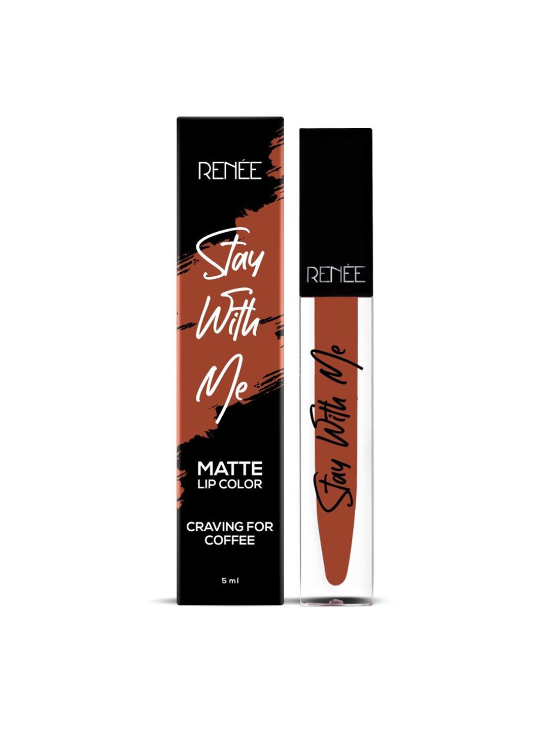 Renee Stay With Me Matte Lip Color - 5 ml Price in India