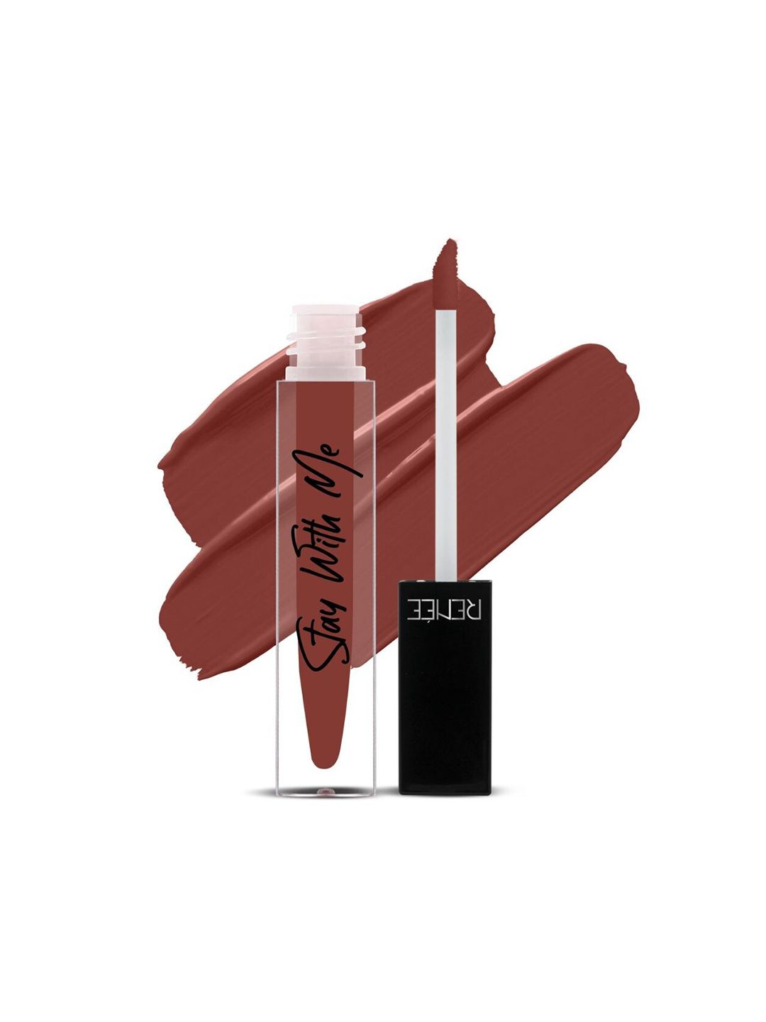 Renee Women Brown Stay With Me Matte Lip Color Price in India
